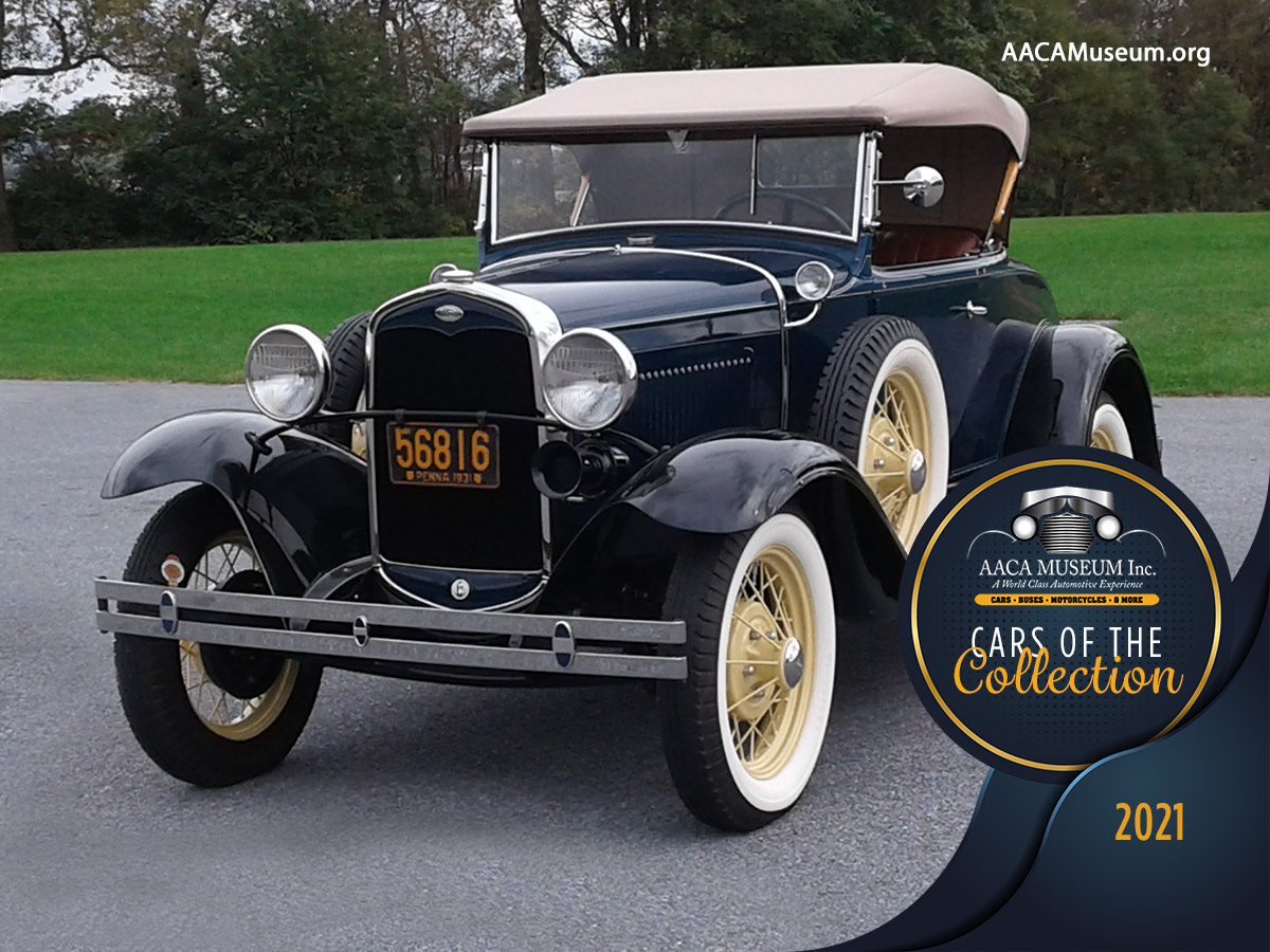 2021 Cars Of the Collection Calendar Hershey AACA Museum